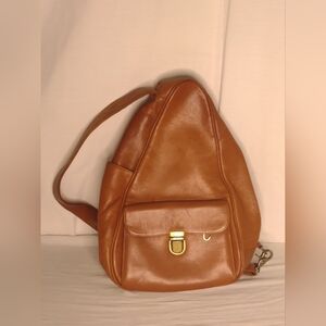 M.London Leather Sling Crossbody